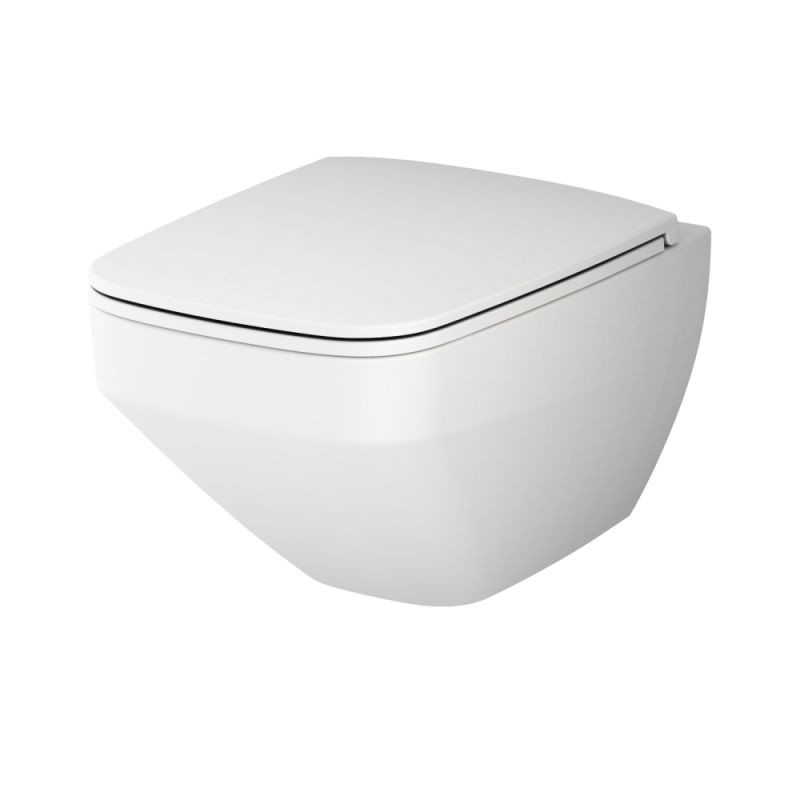 Подвесной унитаз AM.PM Inspire V2.0 FlashClean с сиденьем микролифт, белый матовый C50A1700MWSC