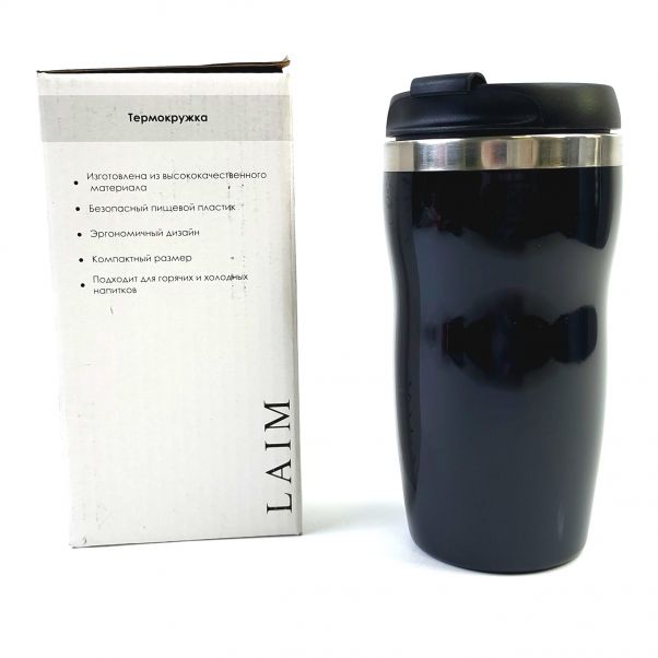 Термокружка LIAM черная