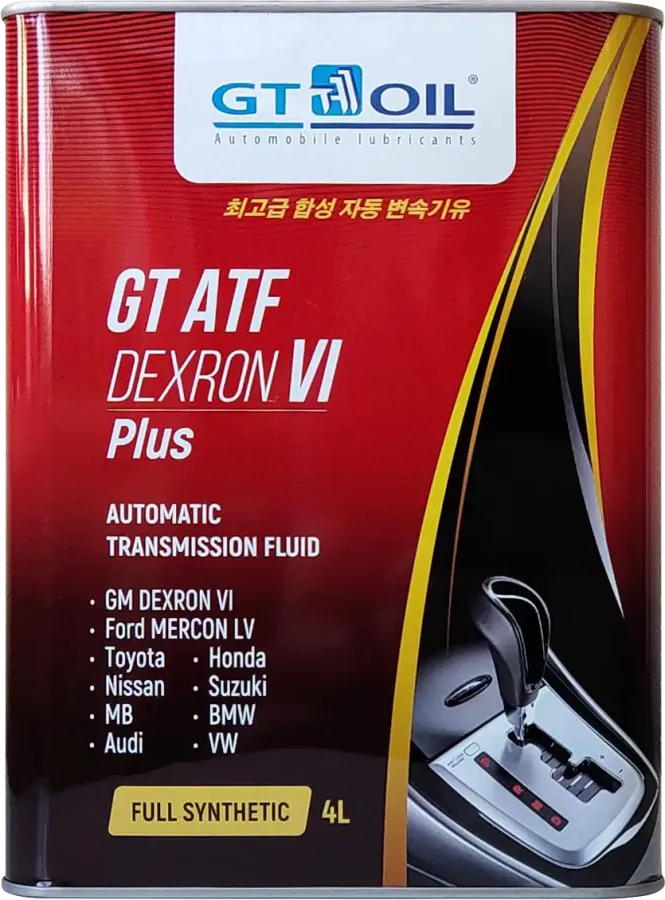 GT Oil ATF Dexron VI Plus, 4л