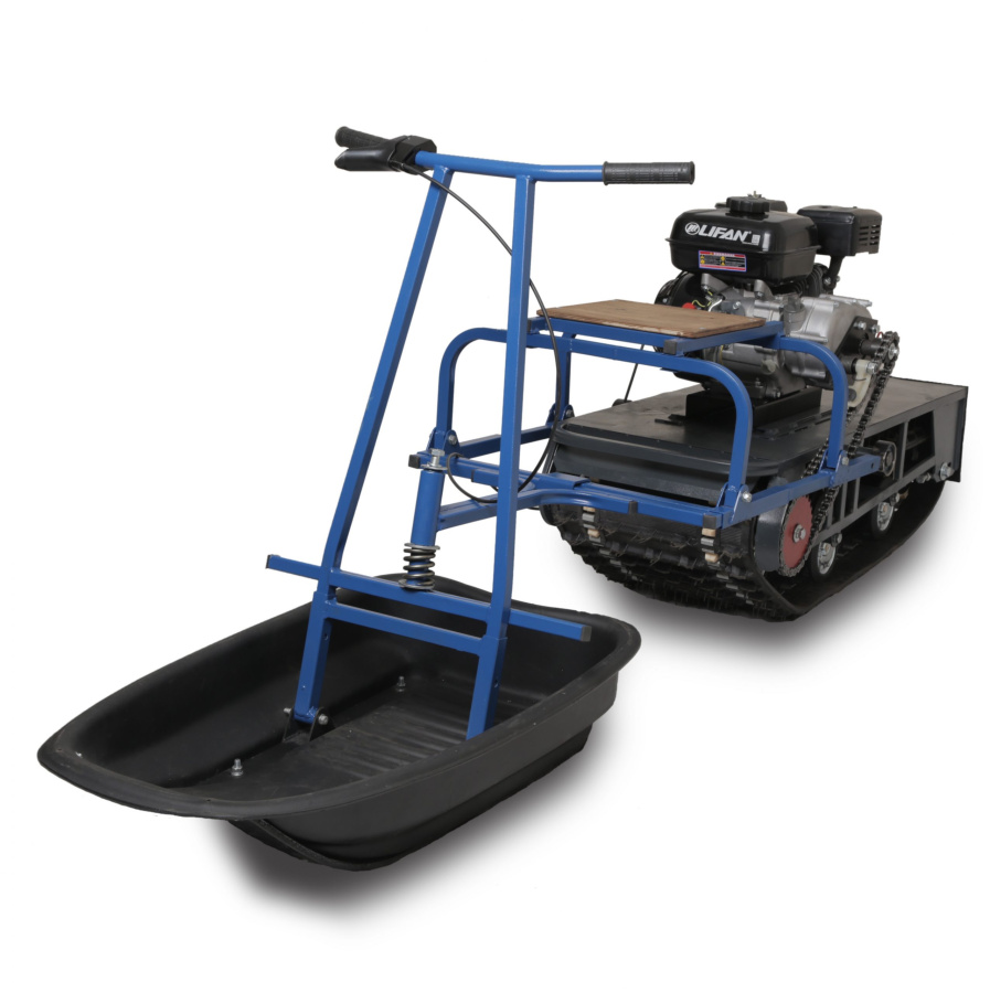 Мотобуксировщик ВЕПС «Рикша» с модулем «Толкач» 8.5 л.с.