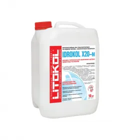 Добавка Латексная Litokol Idrokol X20-m 10кг при Приготовление Растворов и Клеев на Основе Цемента.