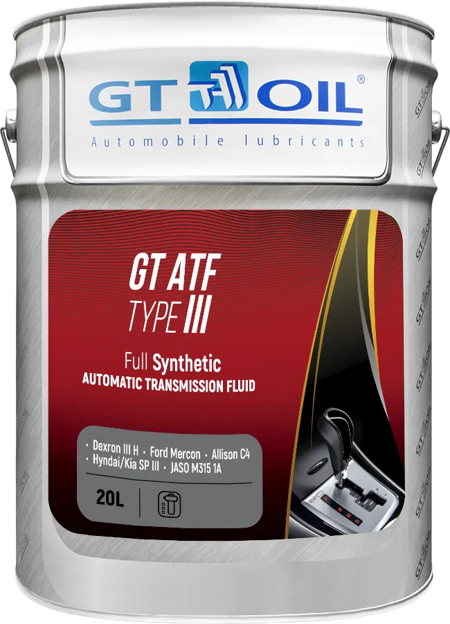 GT Oil ATF Type III, 20л