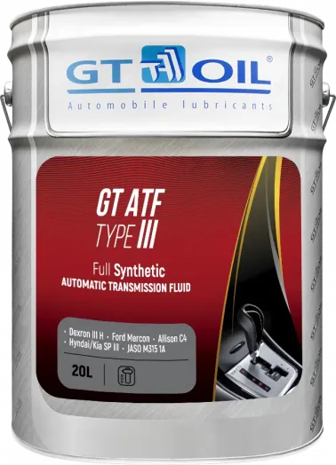 GT Oil ATF Type III, 20л