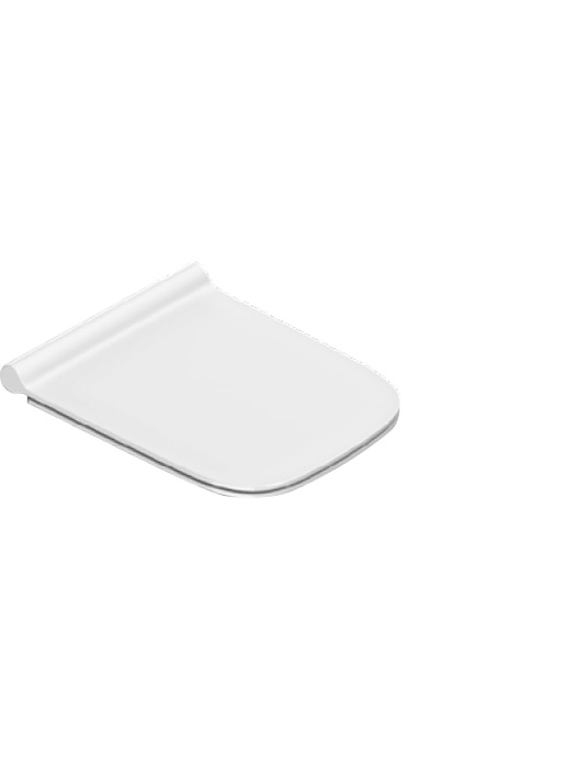 Изображение Сиденье для унитаза Catalano Green 0451200001 с микролифтом и антибактериальным покрытием цвет белый глянцевый