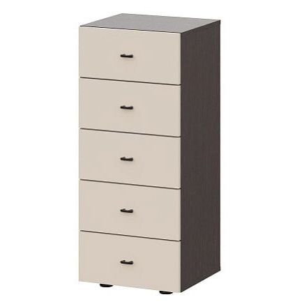 Комод 5 ящ."ГИЗА" (Венге/Меланж)