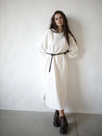 Платье Teta молочное