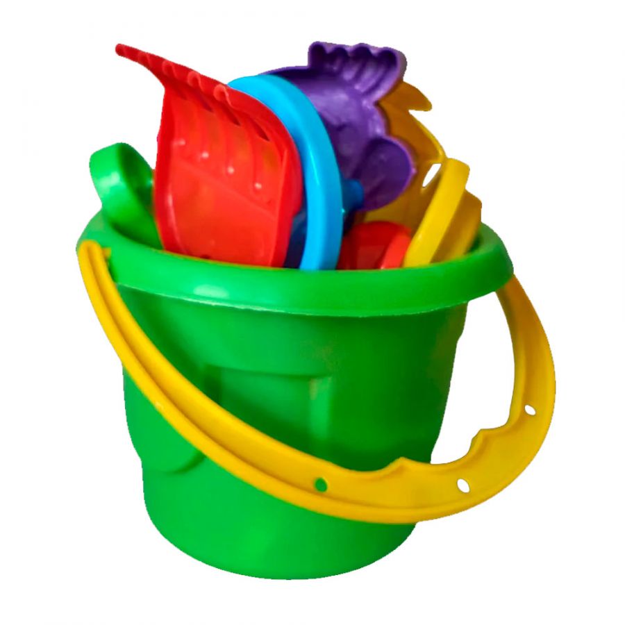 Набор для игры в песке с ведром мини №2