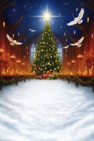 Фон стена "New year wall №68"