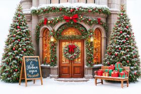 Фон стена "New year wall №69"