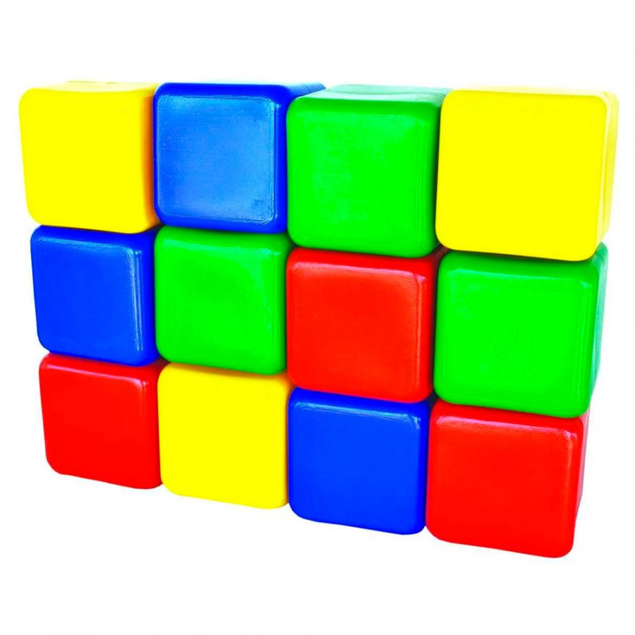Набор "Кубики" 12 деталей