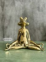 Статуэтка Лягушка Йог 13х14 см