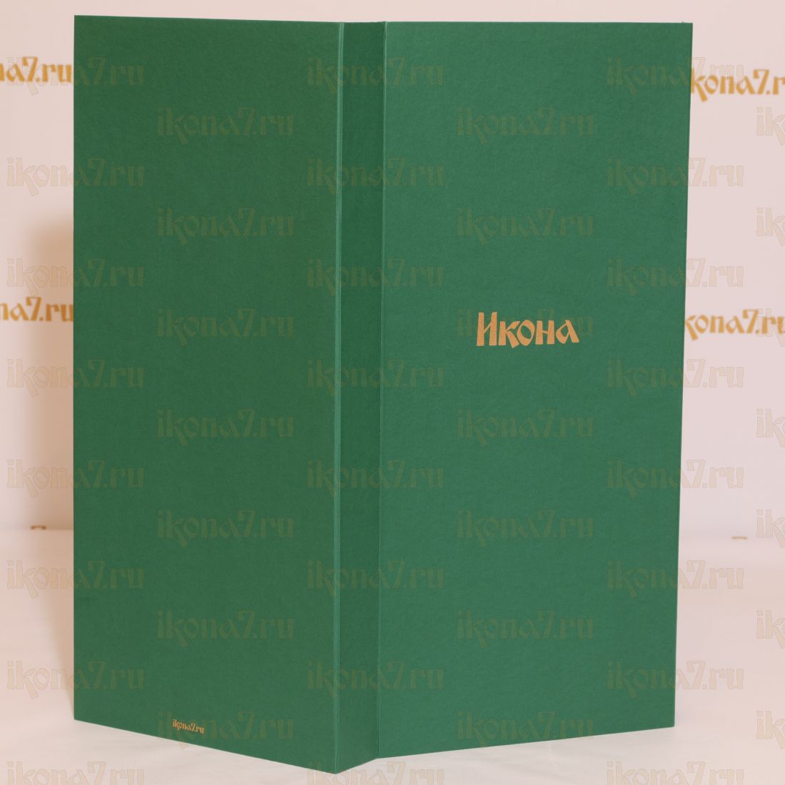 Подарочная коробка для мерной иконы (магнитный замок,золотое тиснение)