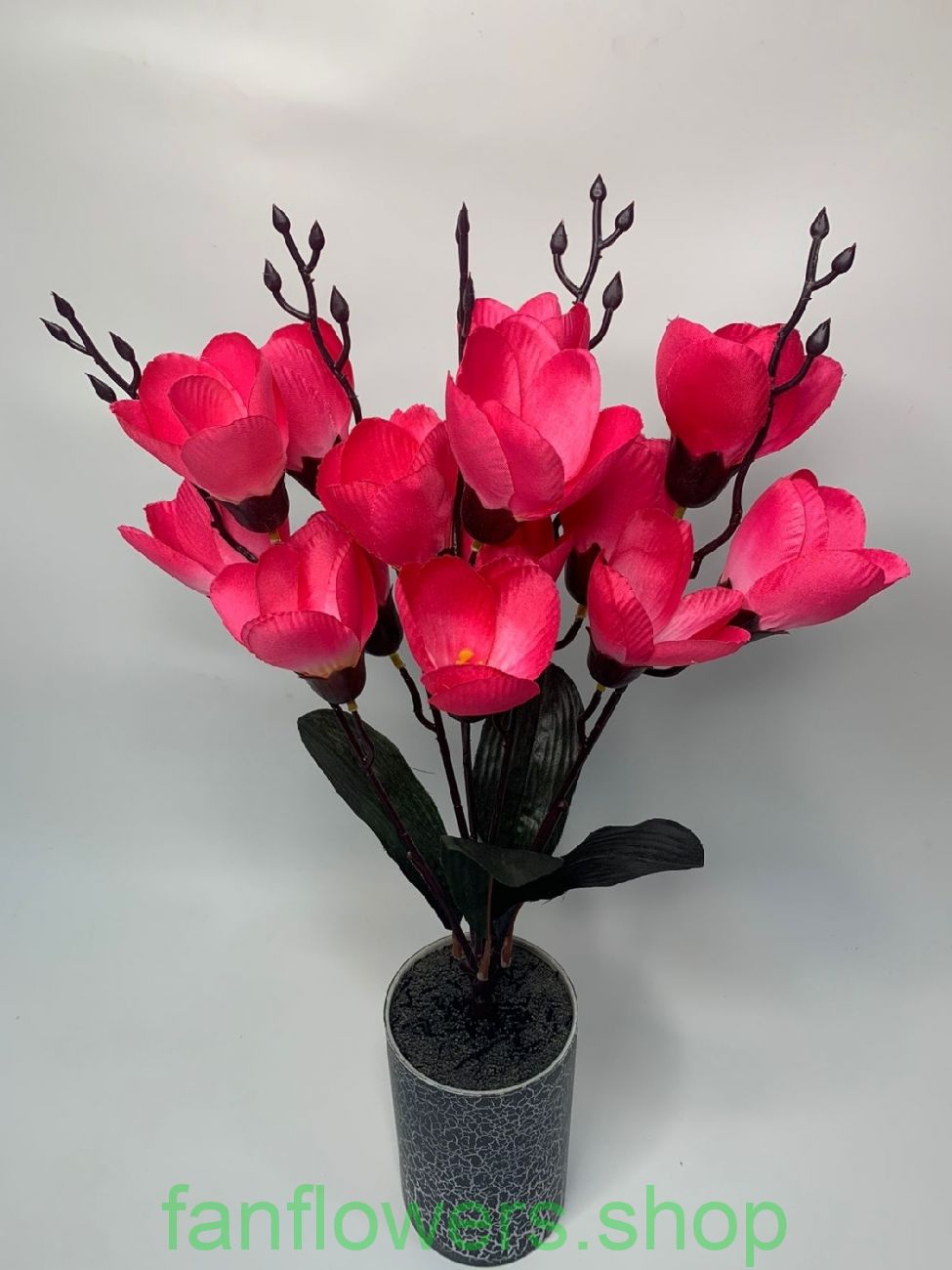 Искусственные цветы крокусы 40 шт