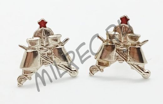 Петличные эмблемы образца 1936 года разведчиков наблюдателей кавалерии РККА 2-го класса, 2 шт. в комплекте (реплика)