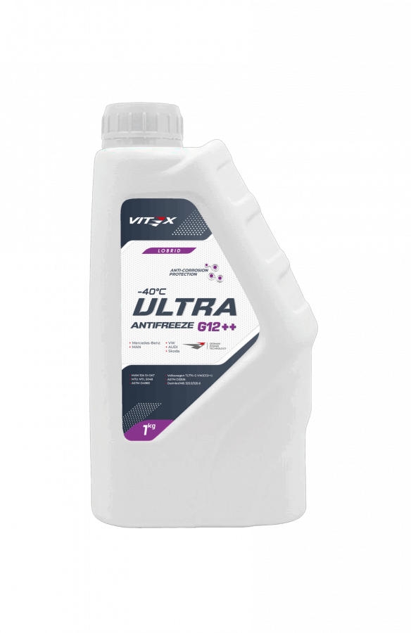Антифриз Vitex G 12++ Ultra -40, 1кг