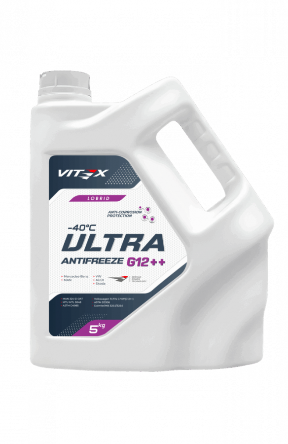 Антифриз Vitex G 12++ Ultra -40, 20кг