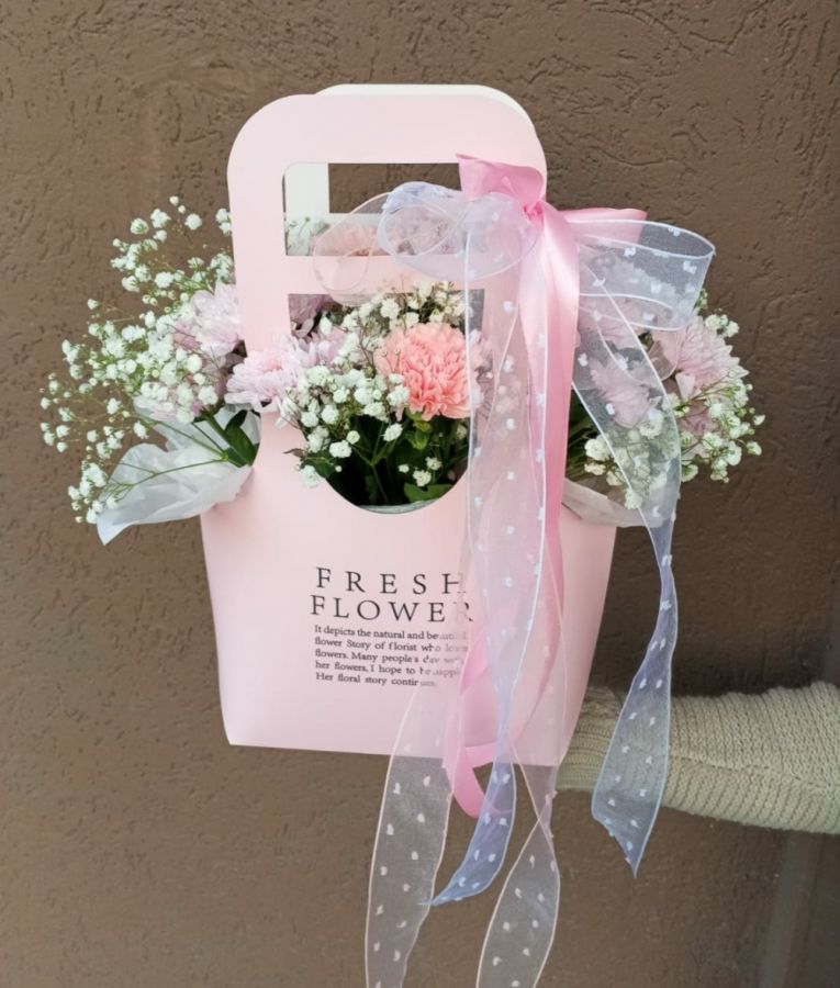 Flowersbox с диантусами