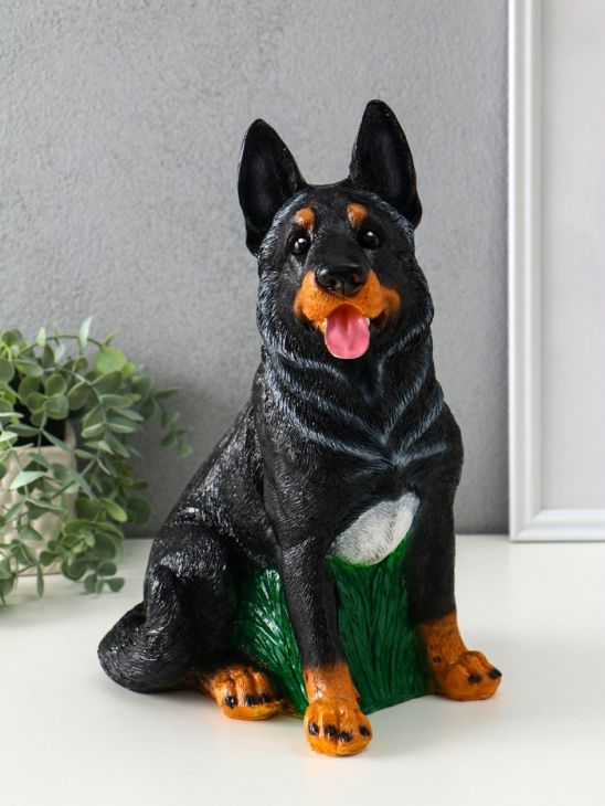 Копилка Сидящая овчарка, 32 см