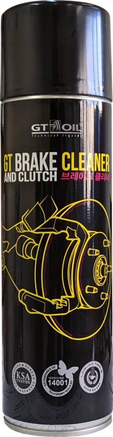 Очиститель тормозов и механизмов сцепления GT Oil Brake and Clutch Cleaner, 0,65л