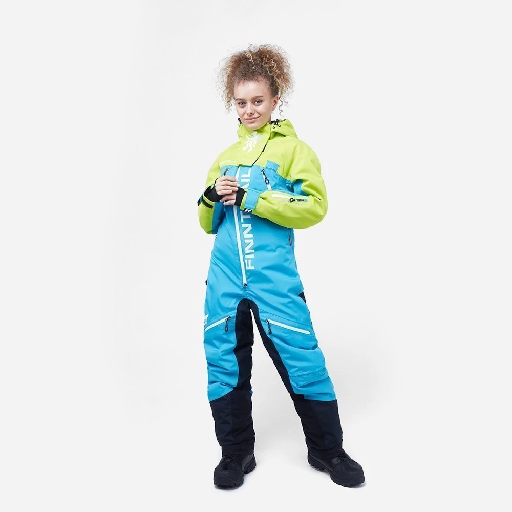 КОМБИНЕЗОН ЖЕНСКИЙ FINNTRAIL RACHEL 3851 BLUELIME