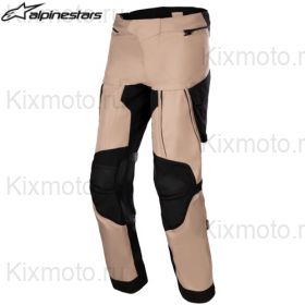 Мотобрюки Alpinestars Halo, бежевые с чёрным