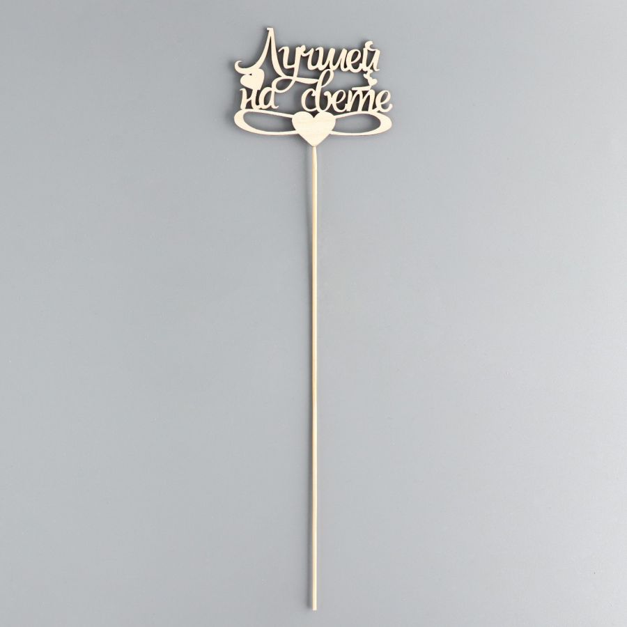 Топпер "Лучшей на свете"