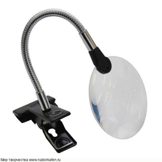 Лупа на прищепке