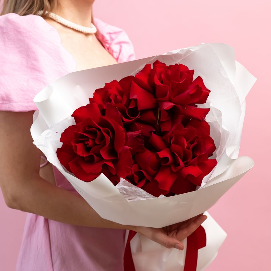 5 французских роз (сорт Эсклорер)