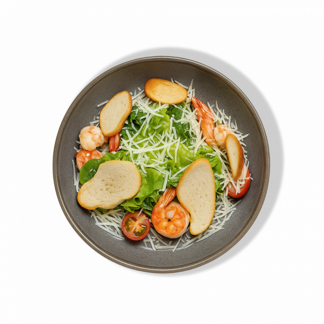 Цезарь с креветками