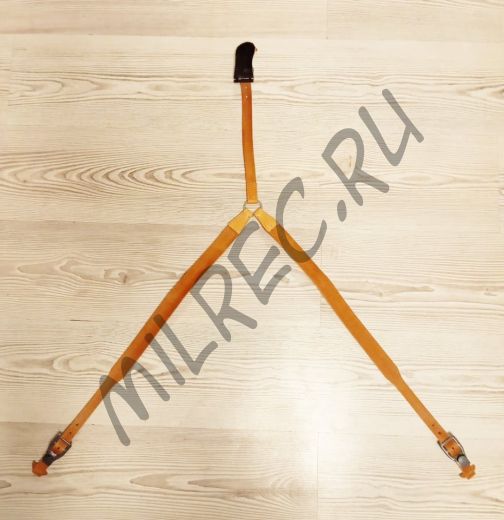 Y-портупея люфтваффе либо кавалерия (качественная реплика) некрашеная кожа