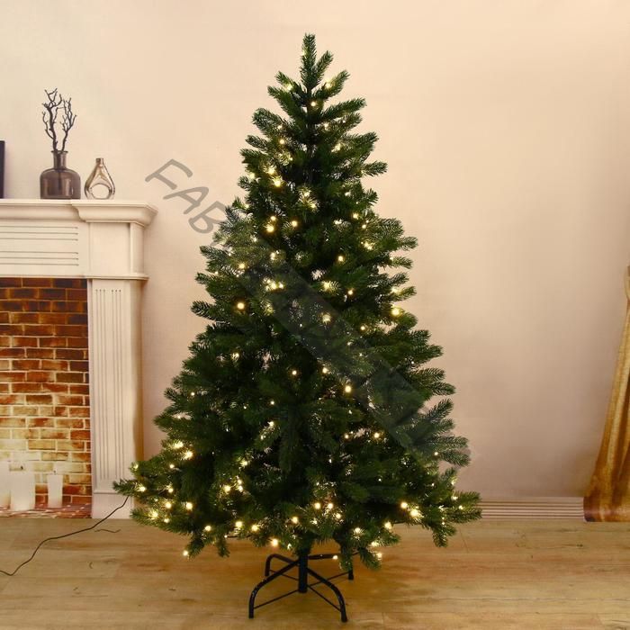 Ёлка фиброоптическая "Эксклюзив" 150 см d нижнего яруса 105 см 638 веток