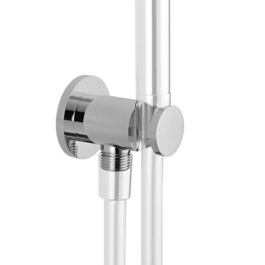 Шланговое подключение Giulini Futuro F1559/M с держателем для душа, латунь ФОТО