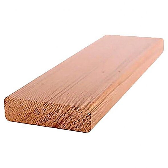 Полок из канадского кедра 95*25 мм