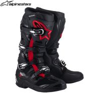 Мотоботы Alpinestars Tech 7 S25, черно-красные