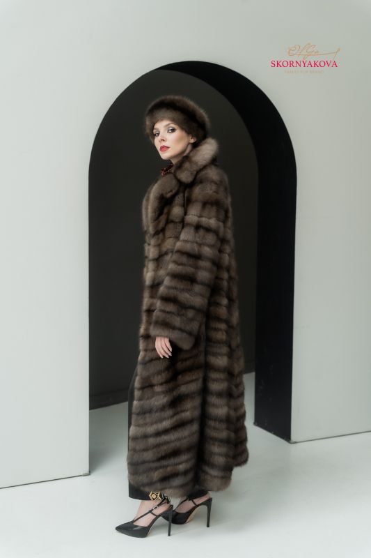 Меховая повязка из соболя