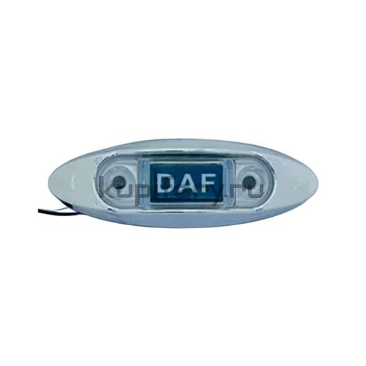 Светодиодный габаритный фонарь 0,6 Ватт DAF боковой  24 Вольт белый свет комплект 2 шт GB2066