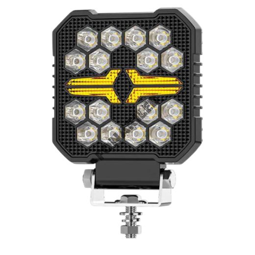 Светодиодная фара стробоскоп FR16SWY-40W WORKING рабочий свет