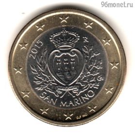 Сан-Марино 1 евро 2015