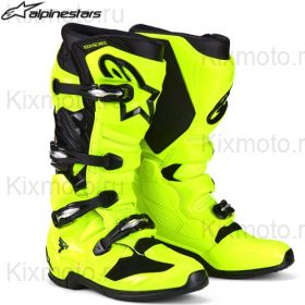 Мотоботы Alpinestars Tech 7 S25, желтые