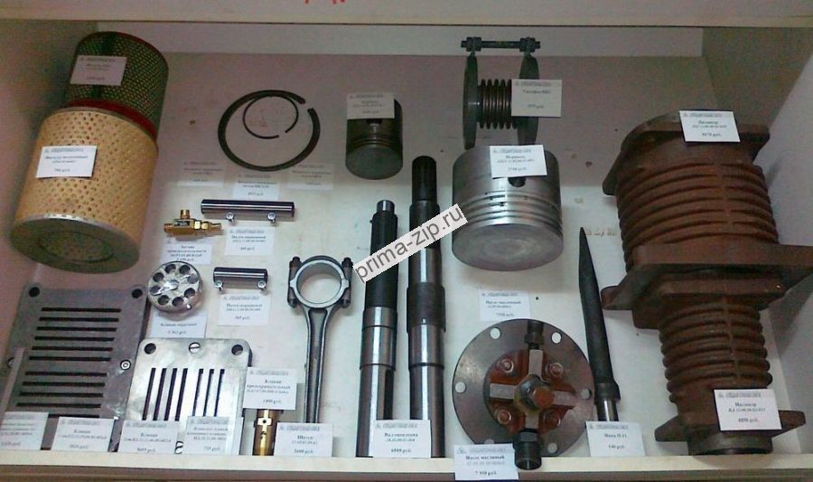 Запчасти к компрессорам ПКСД