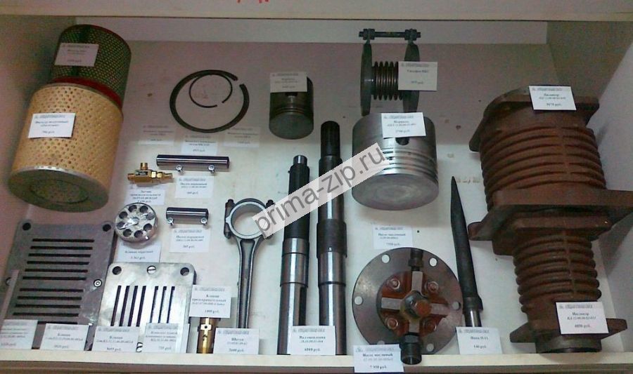 Запчасти к компрессорам ПКСД