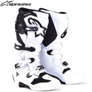 Мотоботы Alpinestars Tech 7 S25, белые