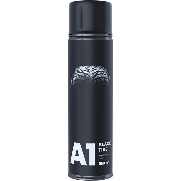 A1 Black tire Чернитель шин, объем 650мл.