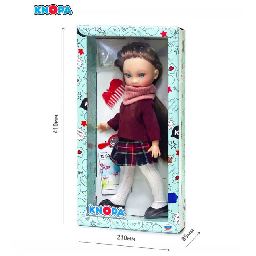 Кукла "Викки" в библиотеке КНОПА