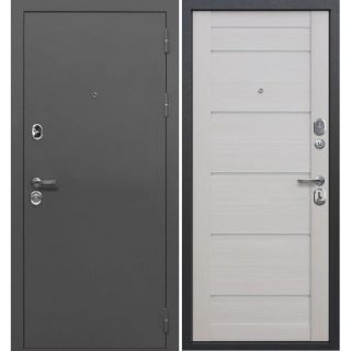 Входная дверь Ferroni 9 см Серебро Лиственница Беж Царга