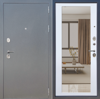 Дверь входная YooDoors-5 Pro с зеркалом