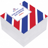 Блок бум бел 9*9*5см ATTOMEX непроклеен белизна 70% 70г/м2 термоупаковка