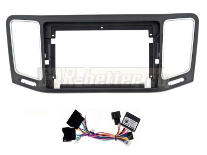 Рамка переходная и проводка Volkswagen Sharan 2012-2018 для Ownice, Teyes, Mekede (OL-9915)