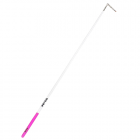 Палочка 57 см VerbaSport белая с розовым держателем