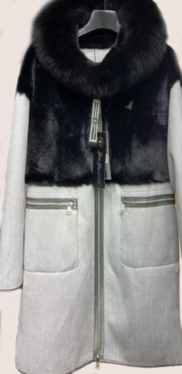 Дубленка двусторонняя женская ​51342